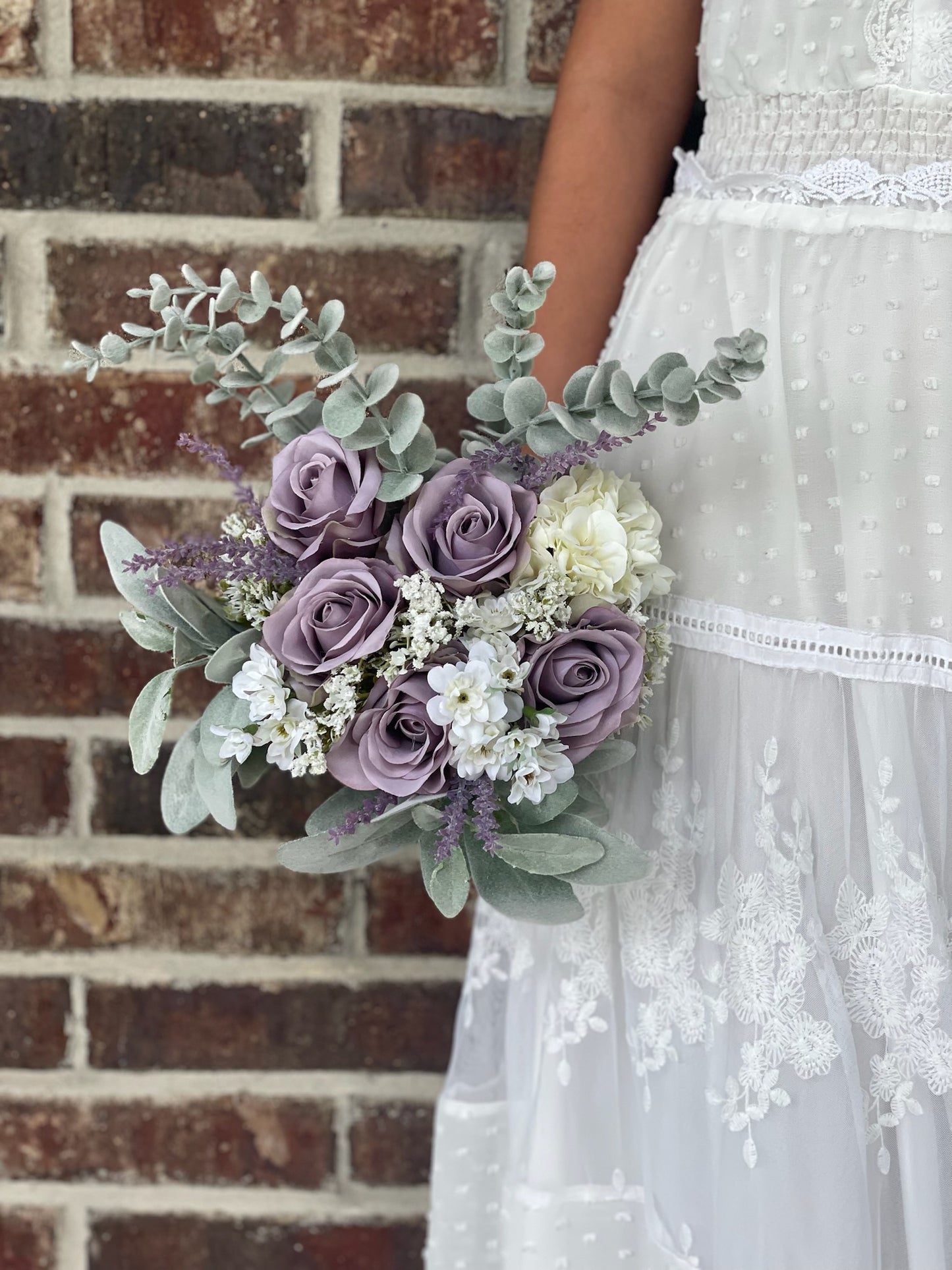 Boho purple bouquet Purple wedding Boho style bouquets
