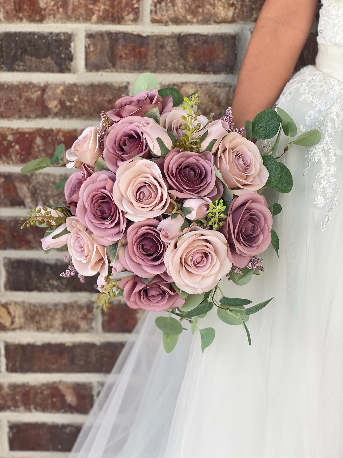 Purple Roses Bouquet