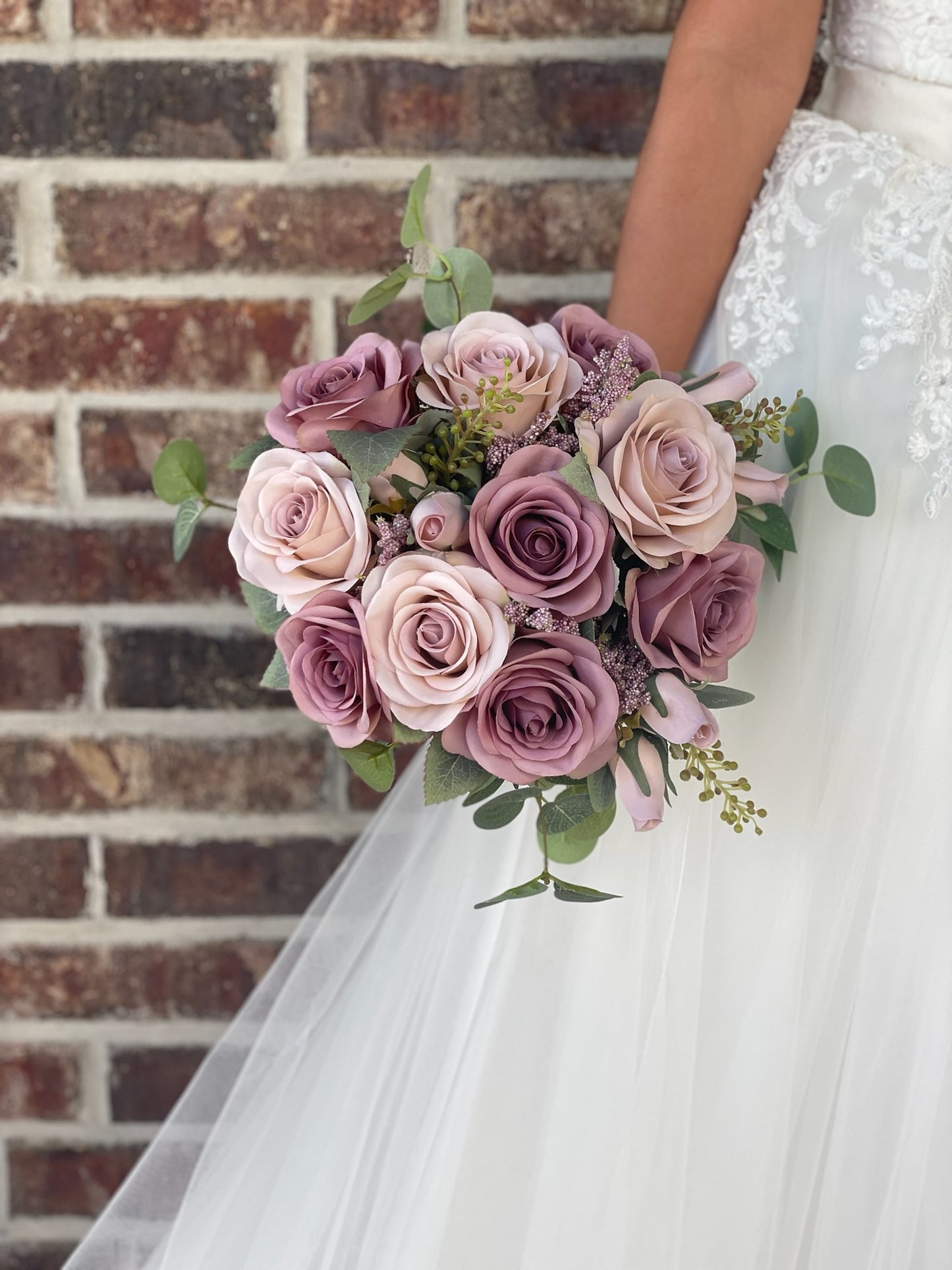 Purple Roses Bouquet