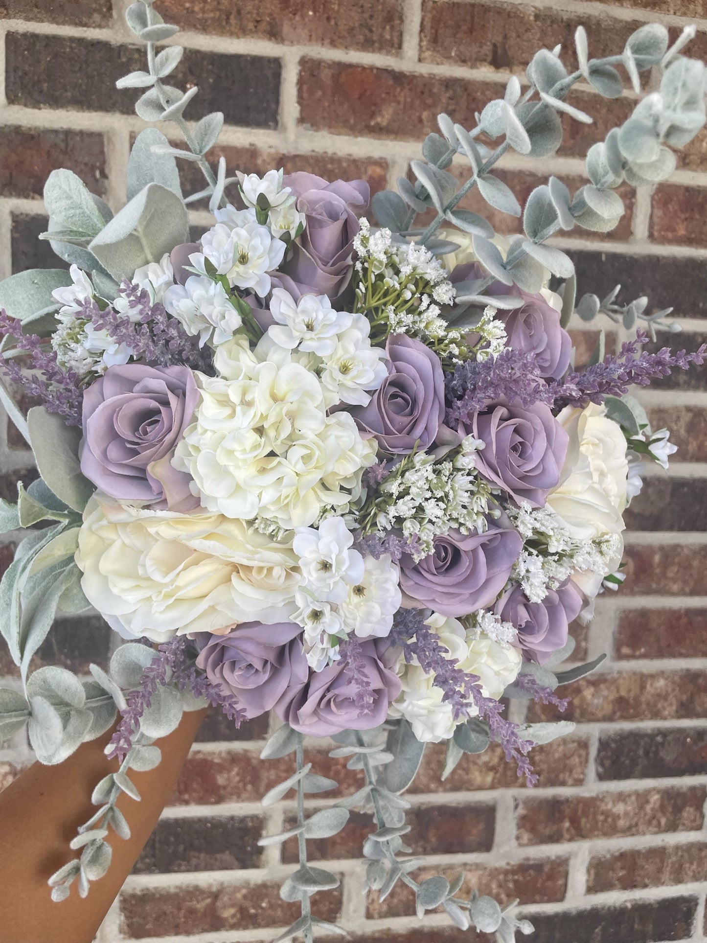 Boho purple bouquet Purple wedding Boho style bouquets