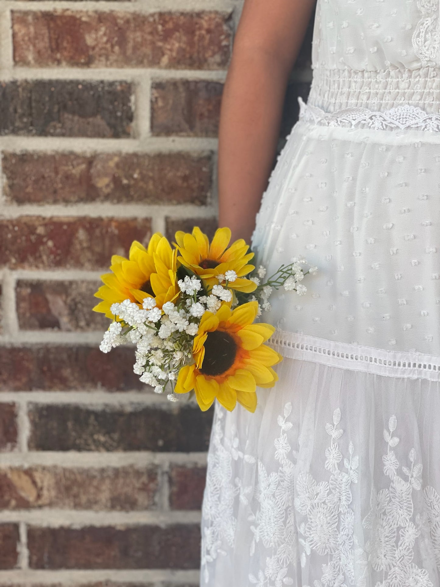 Sunflowers & Baby’s Breath Bouquet