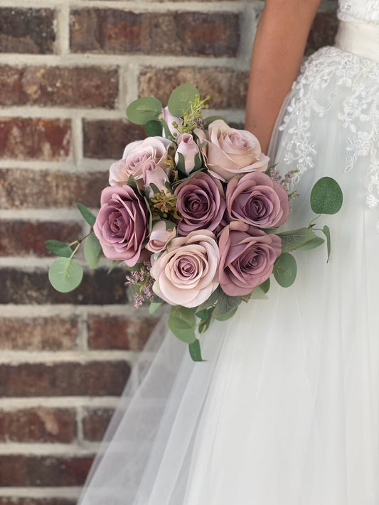 Purple Roses Bouquet