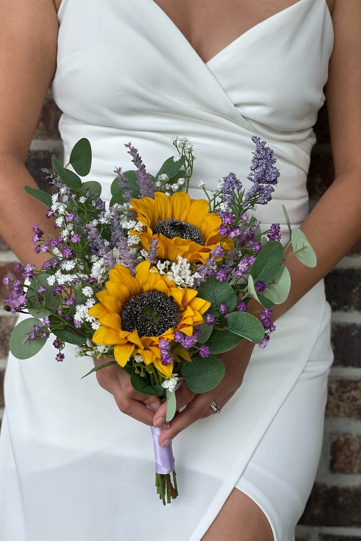 Purple & Sunflower Bouquet