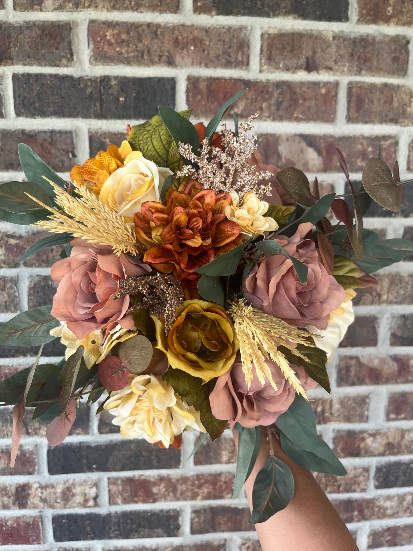 Fall Beige & Brown Bouquet