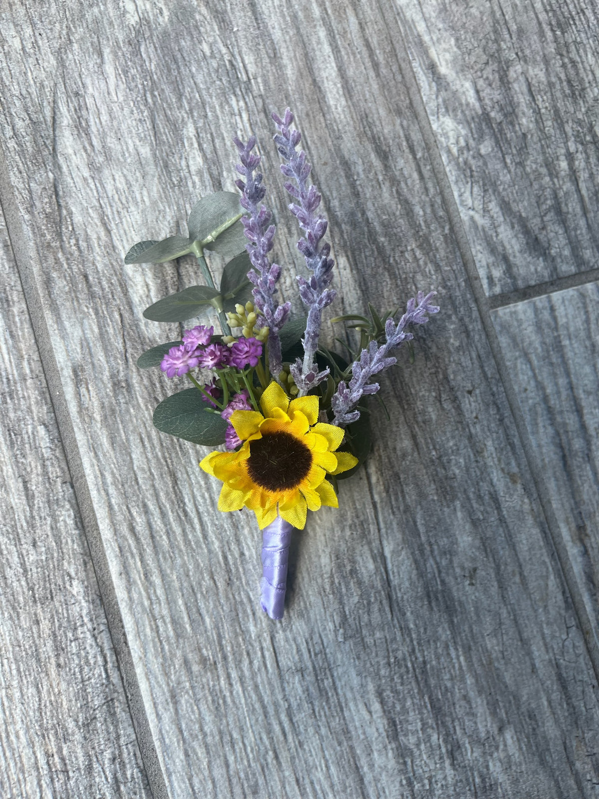 Purple & Sunflower Bouquet