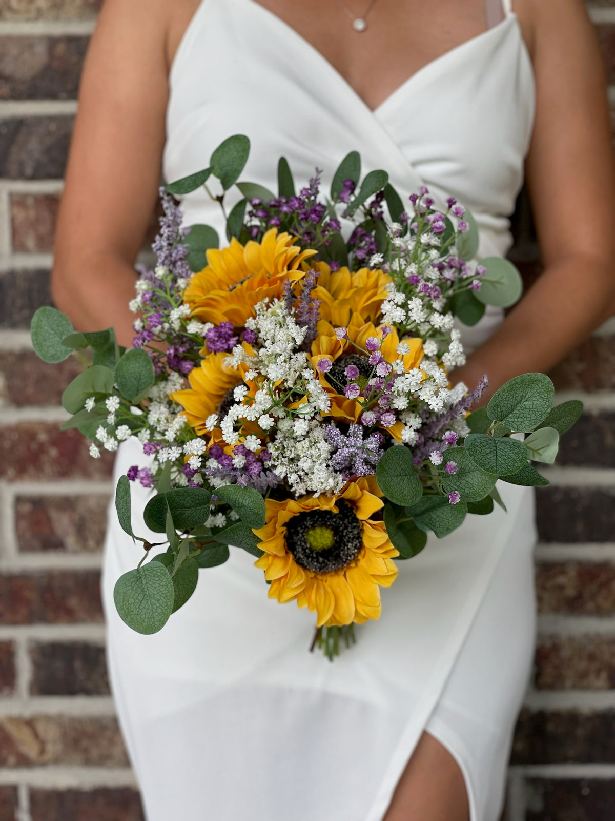 Purple & Sunflower Bouquet