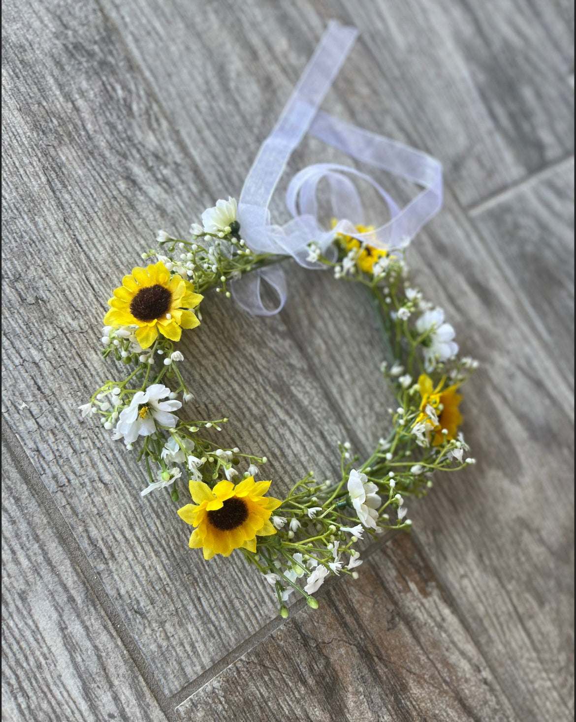 Sunflower Flower Crown