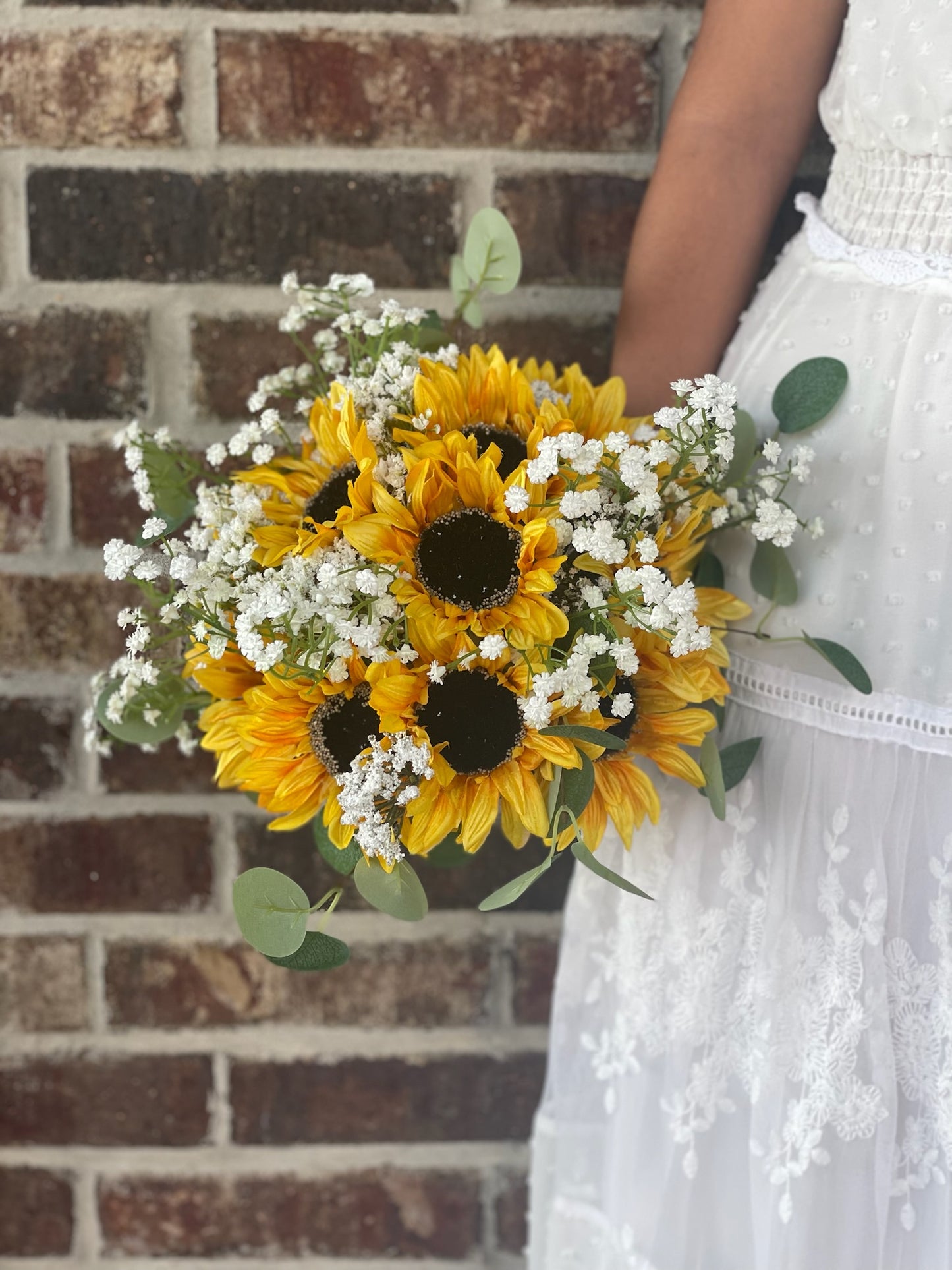 Sunflowers & Baby’s Breath Bouquet