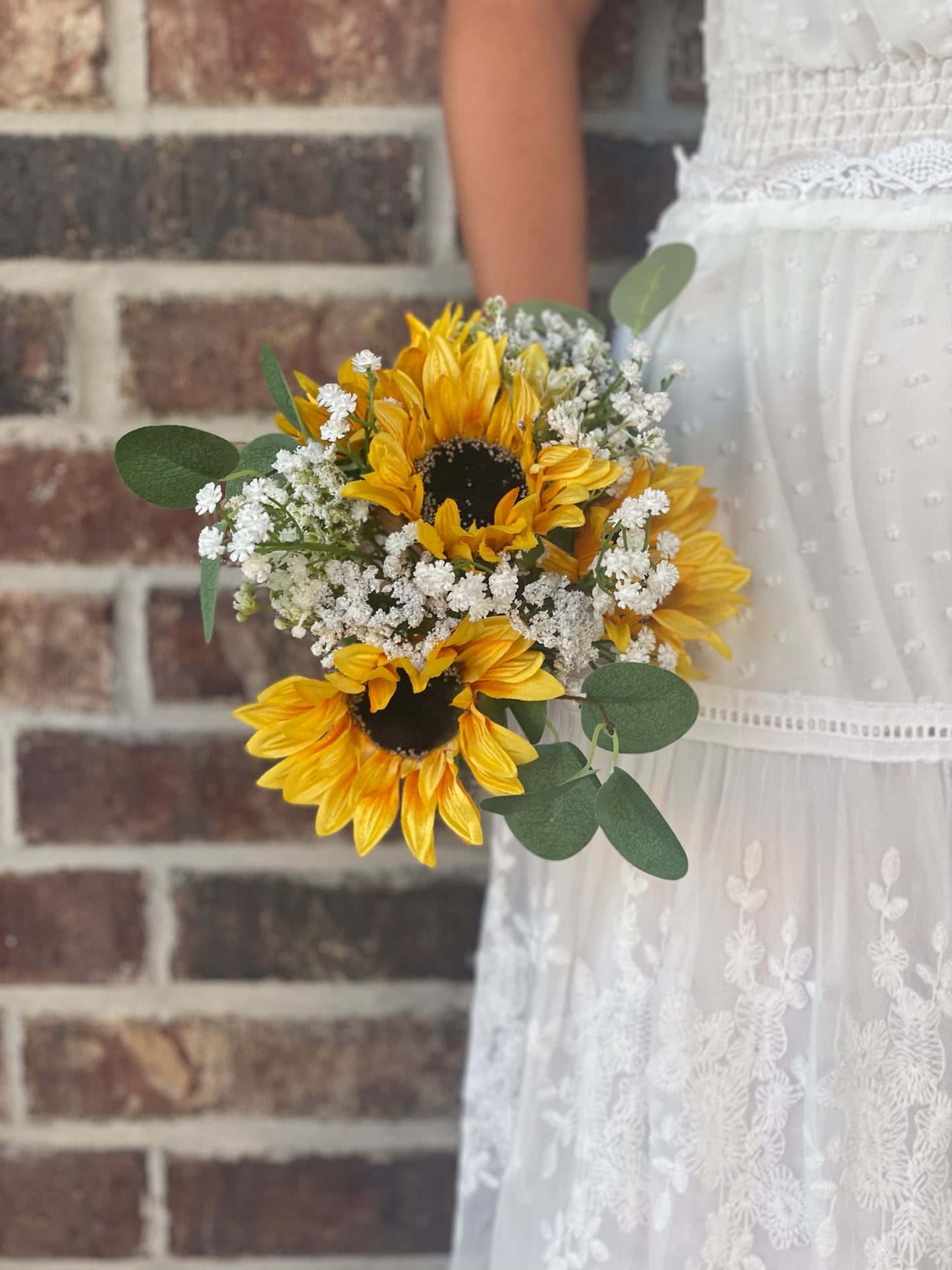 Sunflowers & Baby’s Breath Bouquet