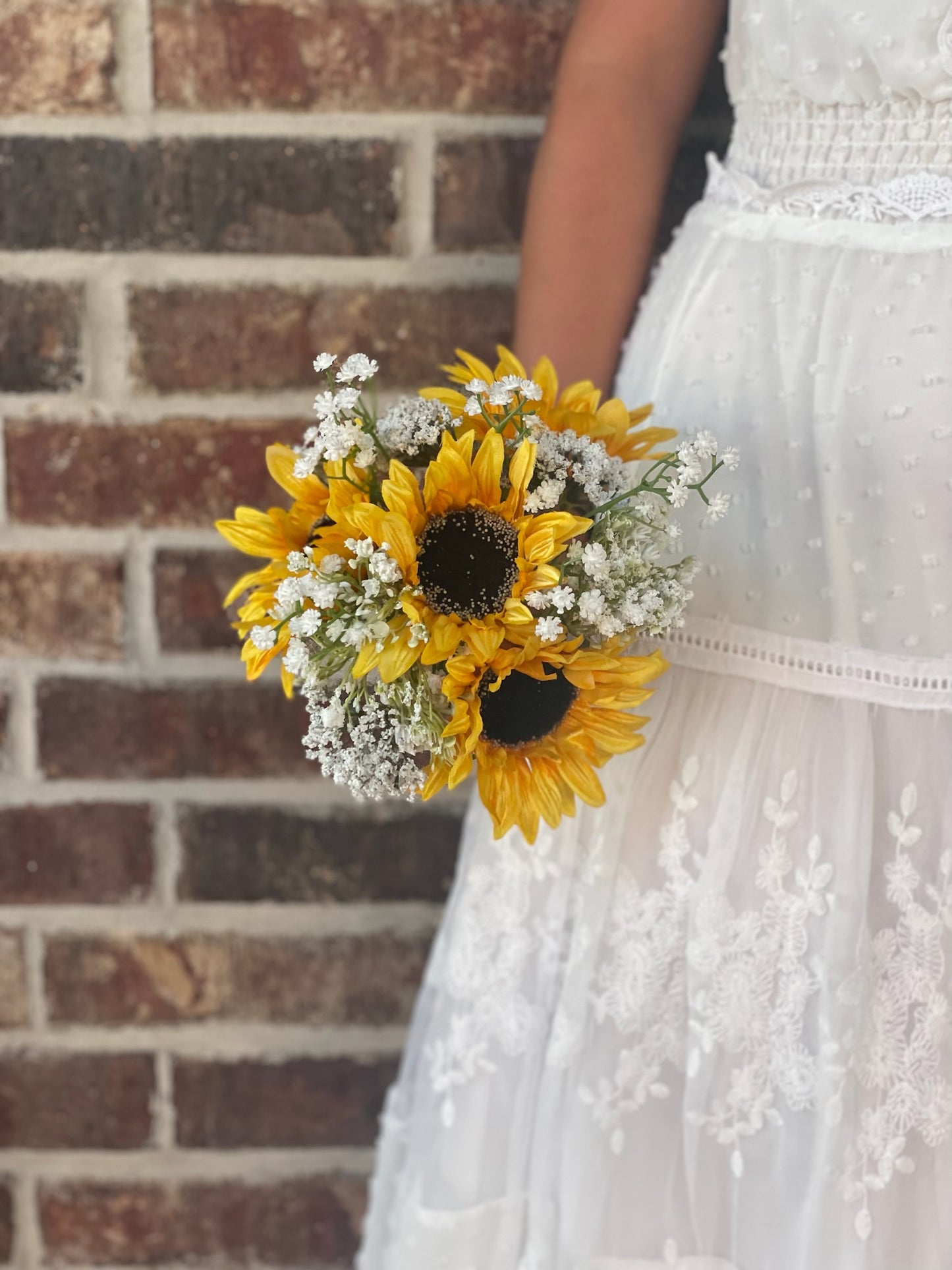 Sunflowers & Baby’s Breath Bouquet