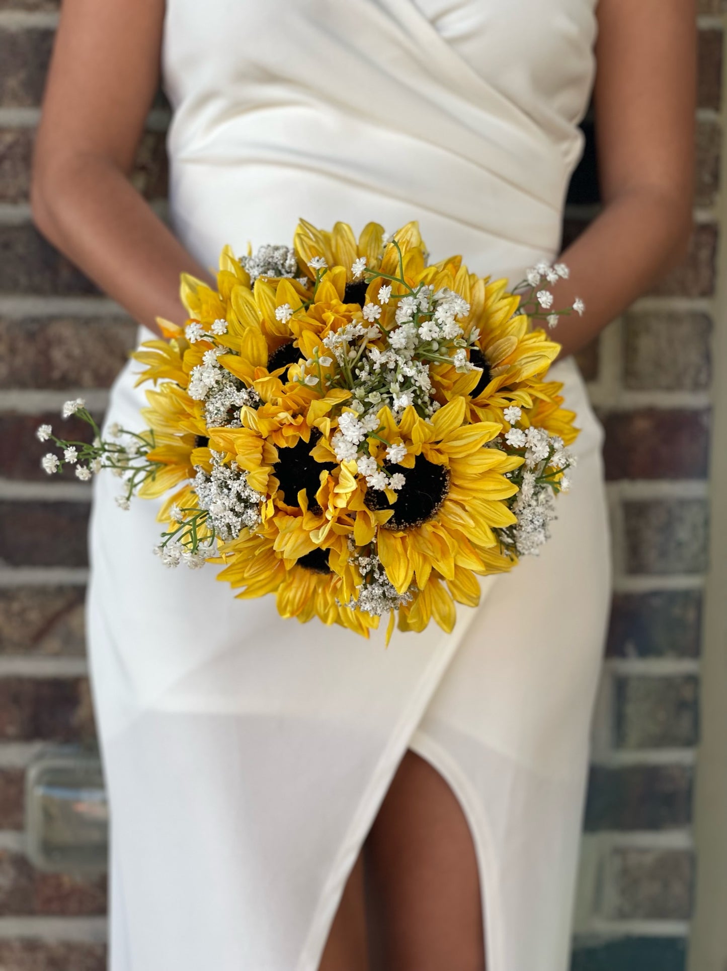 Sunflowers & Baby’s Breath Bouquet