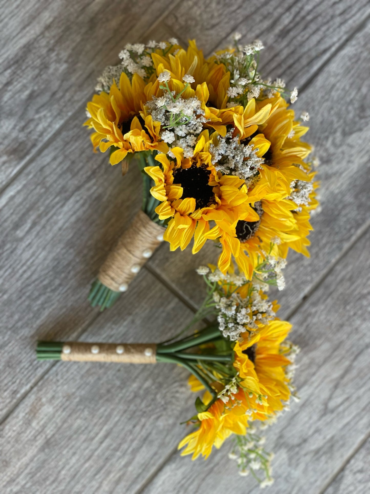 Sunflowers & Baby’s Breath Bouquet