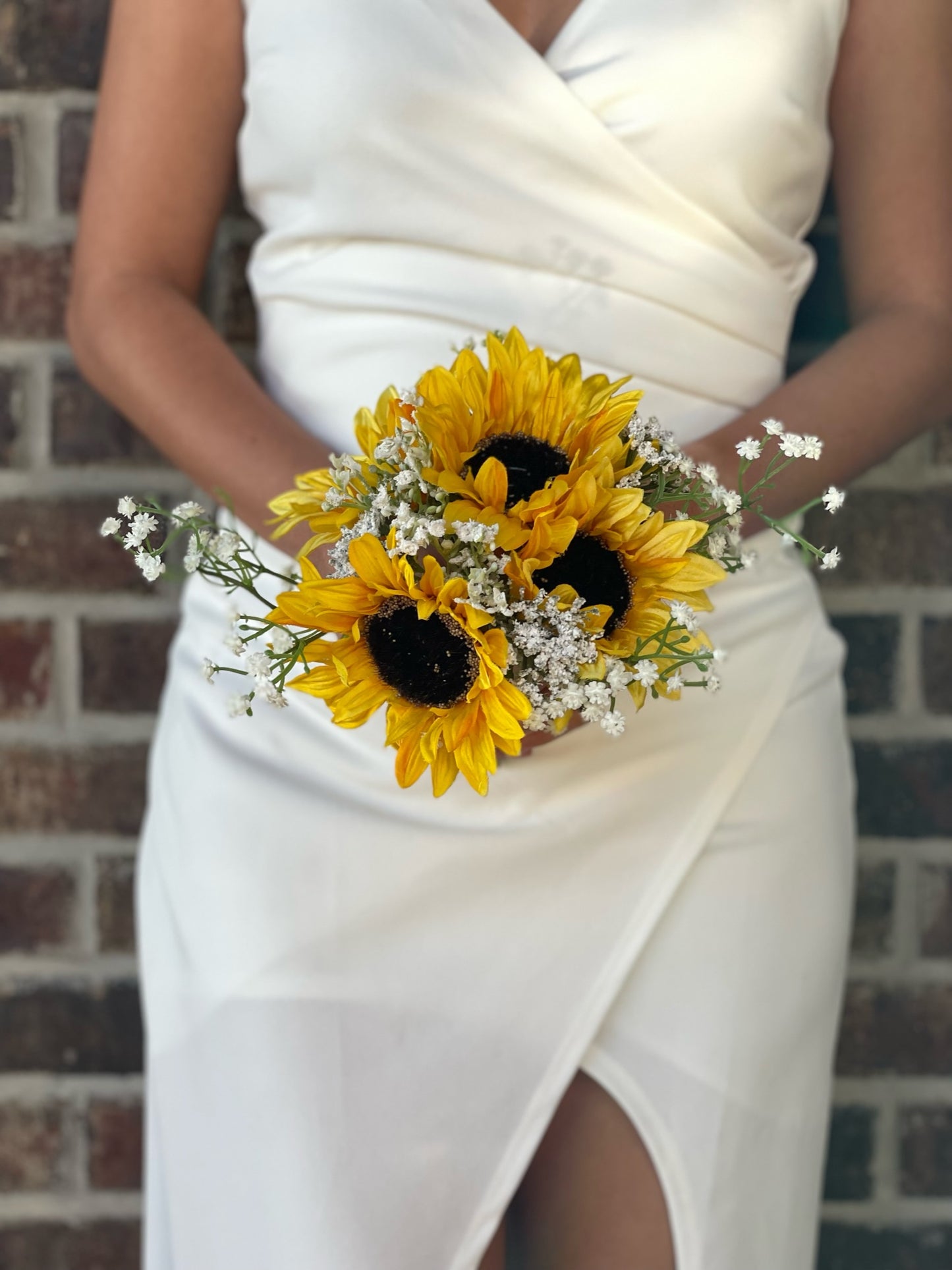 Sunflowers & Baby’s Breath Bouquet