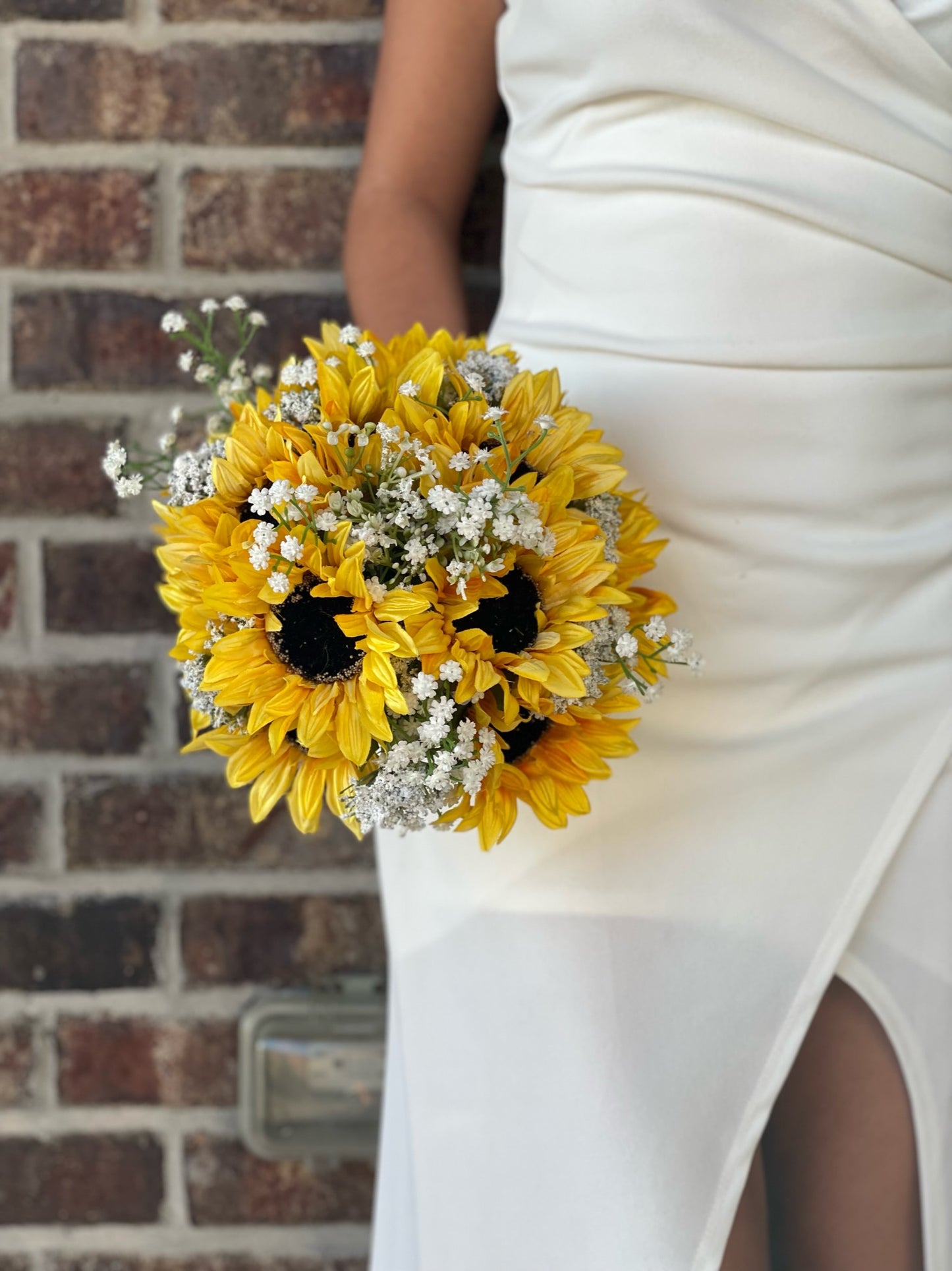 Sunflowers & Baby’s Breath Bouquet