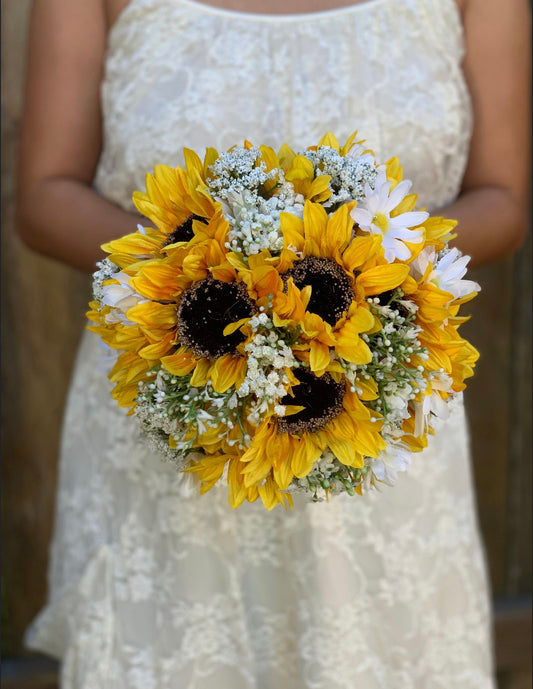 Sunflower & Daisies Bouquet